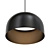 Sleek Metal Bob XL Pendant 3D model small image 1