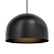 Sleek Metal Bob XL Pendant 3D model small image 2