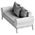 Koro Sofa Velvet Grey Model 3D model small image 3