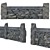 Stone Fence Kit - Detailed 3D Model 3D model small image 3