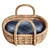 Braided Toy Basket Organizer 3D model small image 3