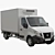 Nissan NV400 BoxTruck Commercial Chassis 3D model small image 4