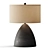 Modern Minimalist Table Lamp White 3D model small image 1