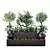 Outdoor Garden Box Variety Set 3D model small image 2