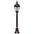 Vintage Street Lamp by Cardigan 3D model small image 1