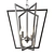 Franz Geometric Chandelier Silver 3D model small image 6