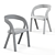 Modern Axel Enthoven Dining Chair 3D model small image 6