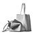 Chic ZARA Shopper Bag Set 3D model small image 2