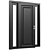 Modern Exterior Door Visualization 3D model small image 4