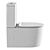 AQUAme AQM1001 Compact Water Closet 3D model small image 3