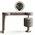 Vanity Table with Mirror 3D model small image 3