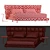 Luxury Husk Bed Frame Model 3D model small image 4