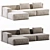 Tuodivano Chento Loft Sofa: Modern Elegance 3D model small image 1