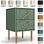 Art Kolor Leaves Style Cabinet 3D model small image 1