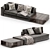 Ditre Italia Urban Modular Sofa 3D model small image 2