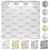 3D Wall Panels Pack - 5 Textures 3D model small image 5