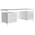 Quinn Executive Desk by Westelm 3D model small image 2