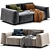 Transformable PARKER Sofa: Milano Bedding 3D model small image 2