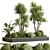 Greenery Oasis Plant Box 3D model small image 1