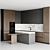 Versatile Modern Kitchen Design 3D model small image 2