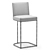 Modern Rayla Bar Stool 3D model small image 5