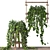 Vintage Ivy Plant Decor Set 3D model small image 1