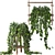 Vintage Ivy Plant Decor Set 3D model small image 2