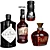 Premium Liquor Bottle Collection 3D Model 3D model small image 7