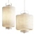 Conceptual Fiberglass Pendant Lamps 3D model small image 4