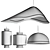 Conceptual Fiberglass Pendant Lamps 3D model small image 5