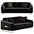 Modern Magnum Sofa Set 3D model small image 3