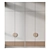 Modern Bookshelf Decor GHS-2419 3D model small image 2