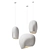 Modern Minimalist UNAI Pendant Light 3D model small image 2