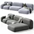 Ribbl-3 Modular Sofa Set 3D model small image 3