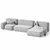 Ribbl-3 Modular Sofa Set 3D model small image 7