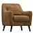 Stylish Odense Armchair by Divan.ru 3D model small image 3