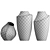 Handcrafted Ceramic Vase 3D model small image 6