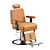 Kingsman Barber Chair - Luxury Seating 3D model small image 1