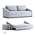 Idealbeds San Remo Sofa Bed 3D model small image 5