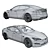 Tesla Model S Plaid 2023 Kit 3D model small image 7