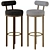 Collector's Moca Bar Chair 3D 3D model small image 1