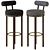 Collector's Moca Bar Chair 3D 3D model small image 3