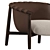 Contemporary Elegance Cleo Armchair 3D model small image 5