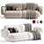 Modern Poole Sofa: Versatile Design 3D model small image 2