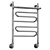 Aquanerzh Zigzag Towel Warmer with Shelf 3D model small image 2