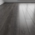 Dark Wood Parquet Flooring 3D model small image 1