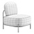 Modern Mellow Armchair Design 3D model small image 6