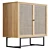 Steel Accent Cabinet 32" Millimeter 3D model small image 4