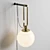 Modern Artemide NH1217 Wall Lamp 3D model small image 3