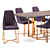 Amadeus Table and Chair Set 3D model small image 4